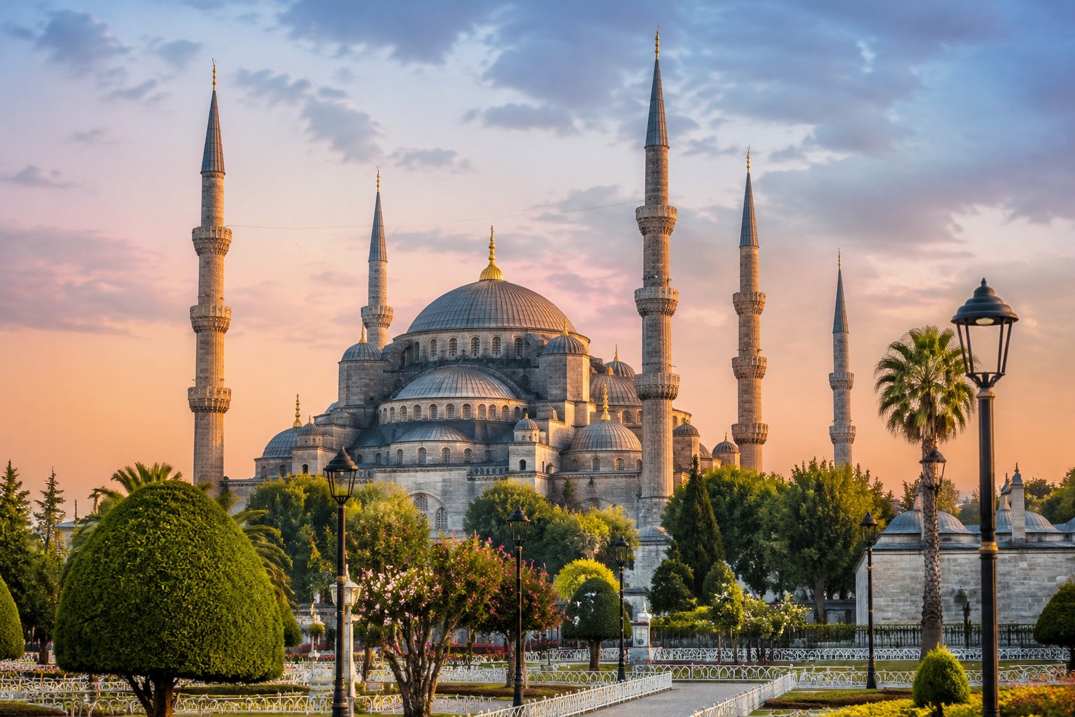 Blue Mosque (Masjid Sultan Ahmed), Istanbul/Turkey: A Quiet Morning Beneath the Six Elegant Minarets - Travel Story