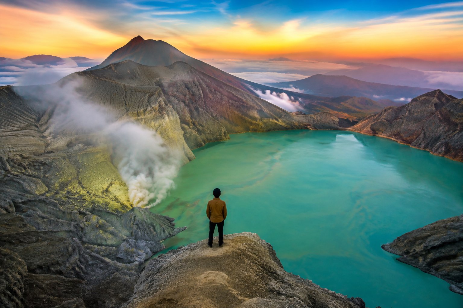 Kawah Ijen, Banyuwangi/Indonesia: A Blue Flame Journey Into the Heart of Nature Story Excerpt