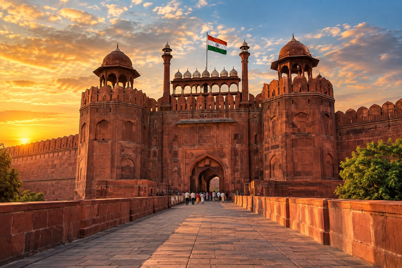 Red Fort, New Delhi/India: Where History Still Breathes Through the Red Walls - Travel Story